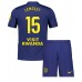 Maillot de foot Atletico Madrid Clement Lenglet #15 Extérieur vêtements enfant 2025-26 Manches Courtes (+ pantalon court)